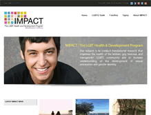 Tablet Screenshot of impactprogram.org